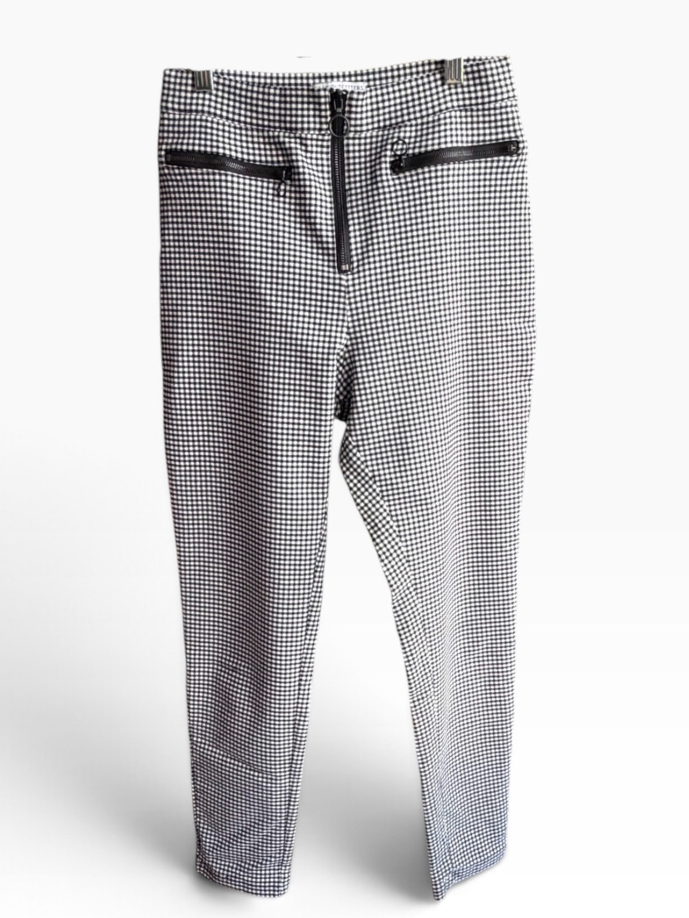 Urban Outfitters Black & White Gingham Stretch Pants Size 6